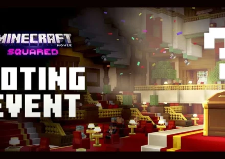 Minecraft Movie Squared Voting Event