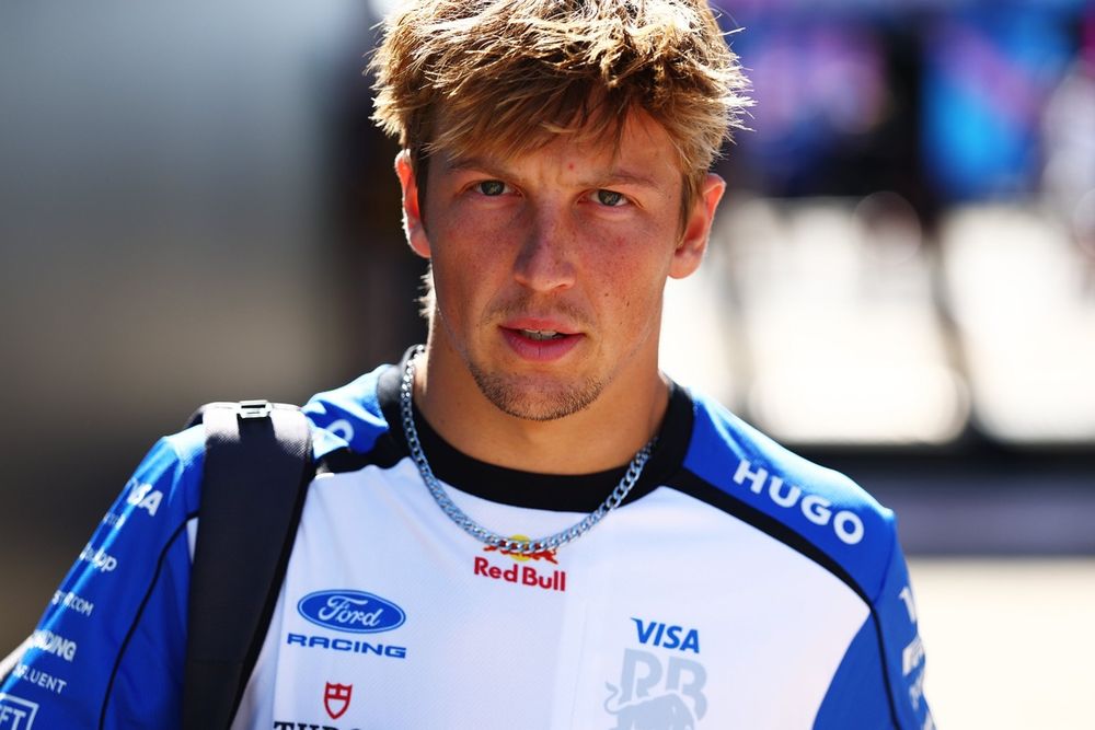 Liam Lawson en pista