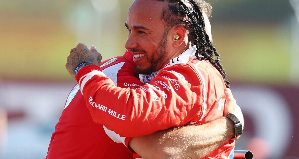 Hamilton "aux anges" après une pole sprint surprise à Silverstone