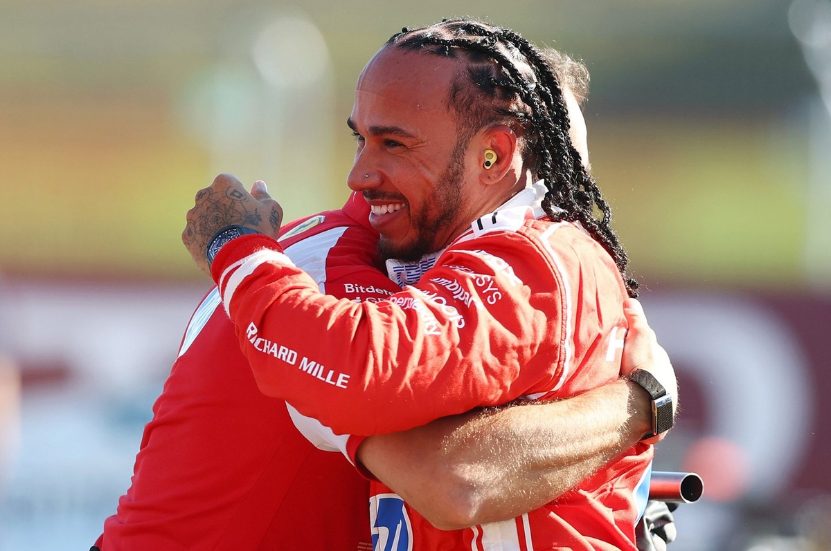 Hamilton "aux anges" après une pole sprint surprise à Silverstone