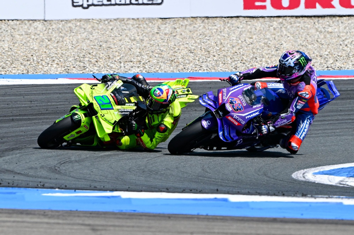 Franco Morbidelli en su Ducati VR46