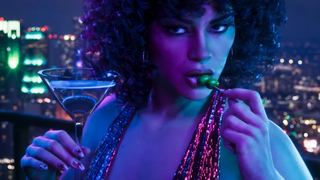 Lucia Caminos Voluminous Curly Afro Hairstyle
