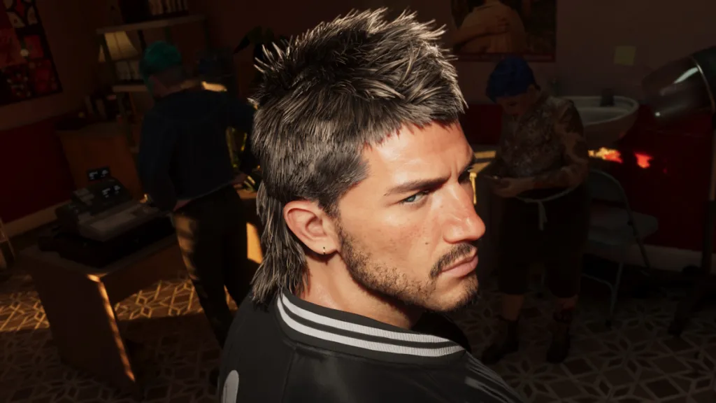 Jason Duval Spiky Mullet Hairstyle in GTA 6