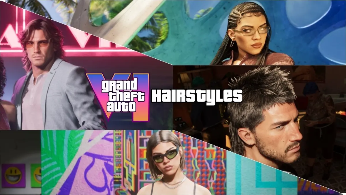 Todos los peinados confirmados de GTA 6 para Jason y Lucía hasta ahora