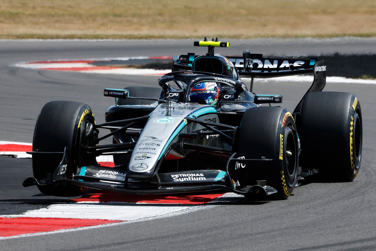 Kimi Antonelli con Mercedes