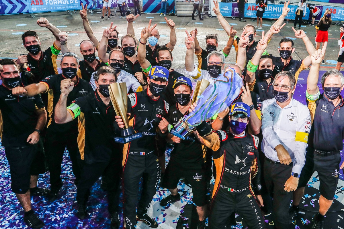 Jean‑Éric Vergne, DS Techeetah, Antonio Felix da Costa