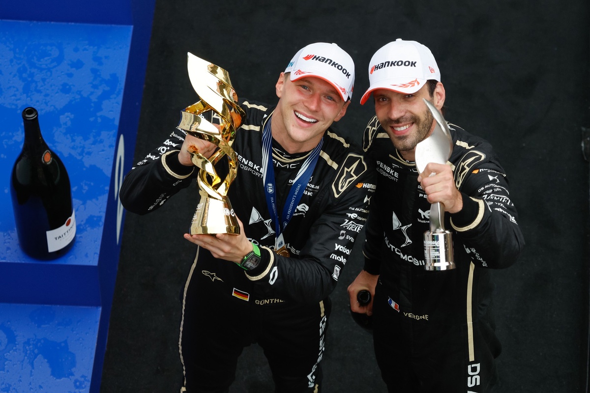 Maximilian Guenther, DS penske, Jean‑Éric Vergne, DS penske