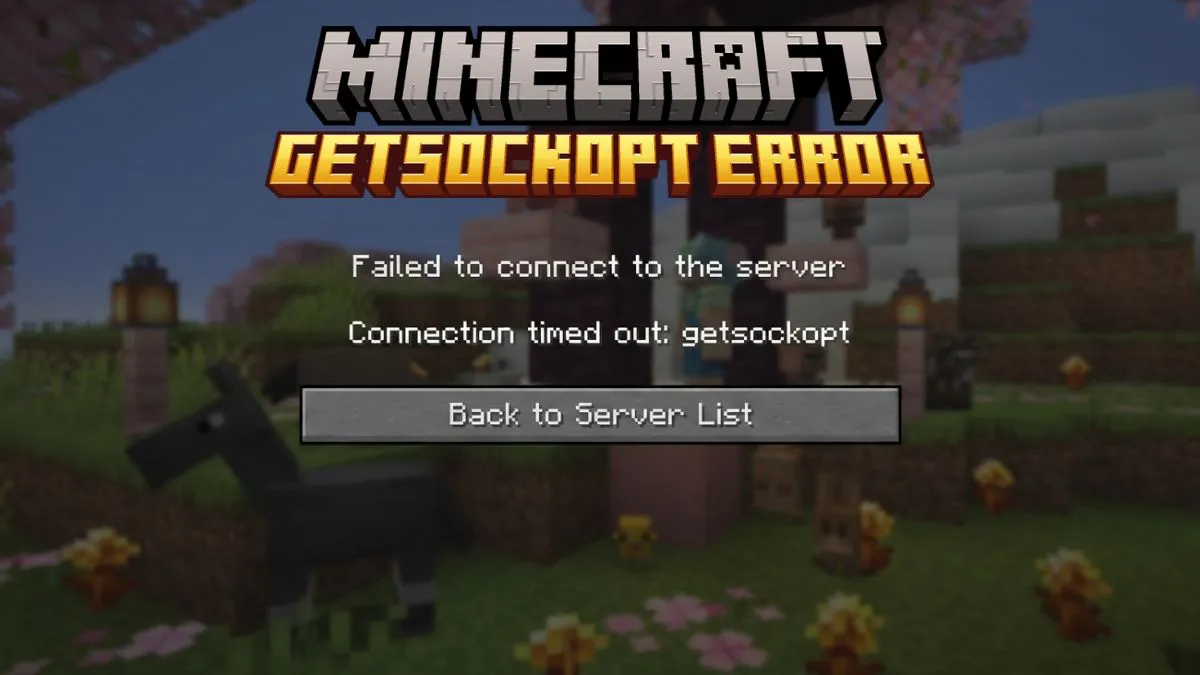Soluciona el error Getsockopt en Minecraft: Guía definitiva