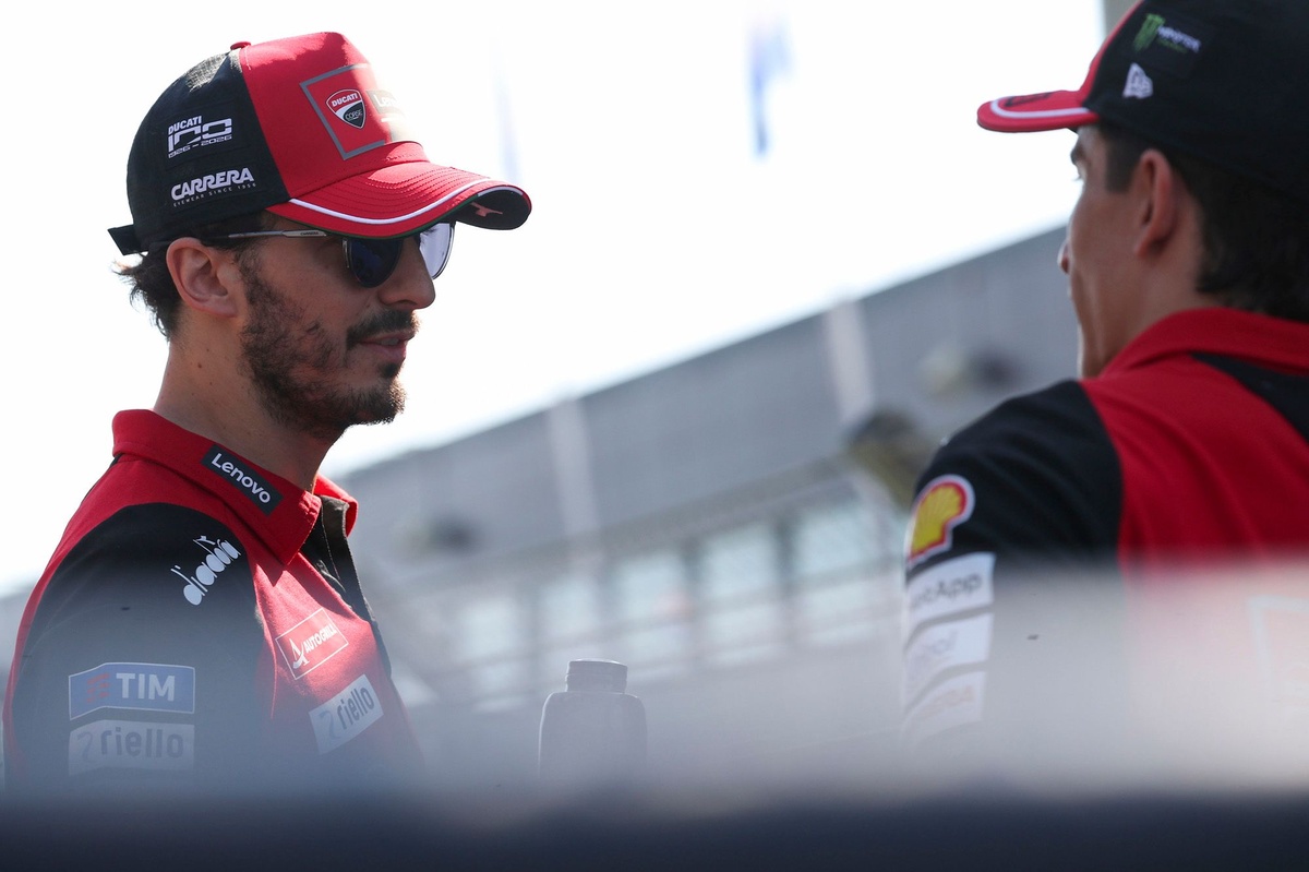 Bagnaia quiere seguir a Márquez: ‘Es el hombre a vencer, con ventaja’