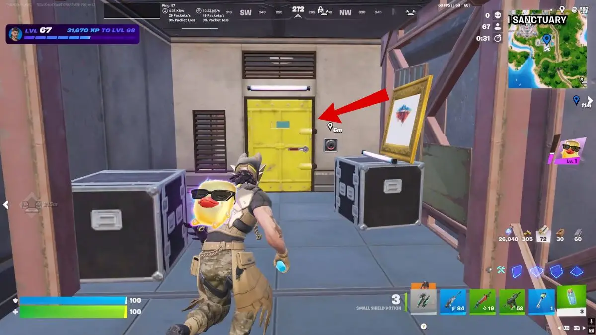 Renegade Vault in Fortnite Chapter 7 Season 3