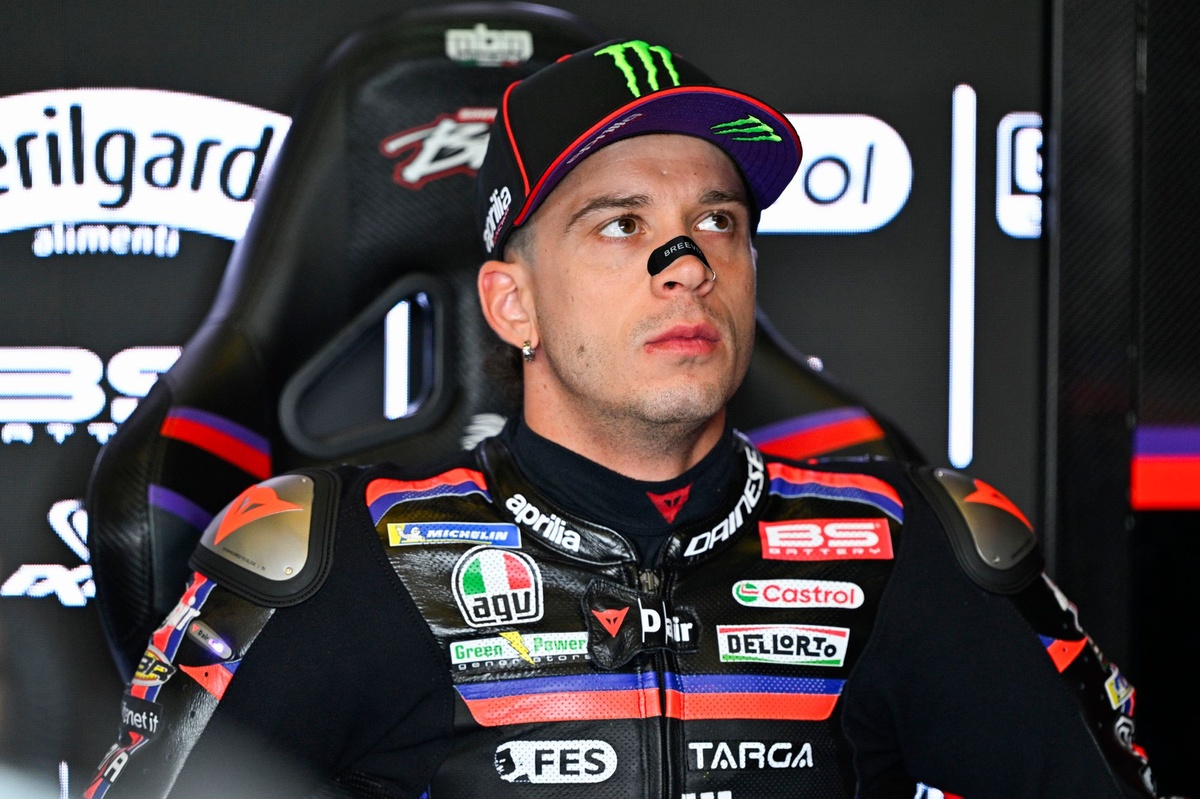Bezzecchi gêné par la douleur sur l'Aprilia : "C'est plus dur physiquement"