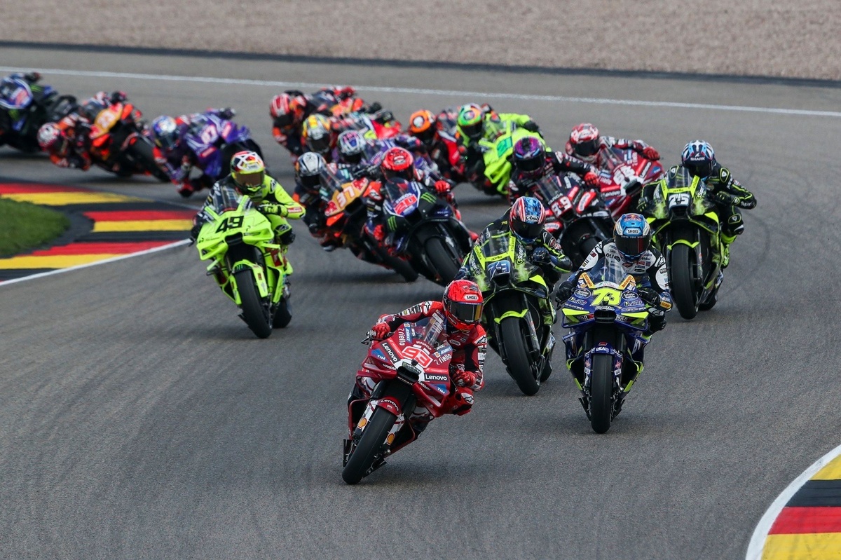 Todos los resultados y clasificación final del GP Alemania MotoGP 2026