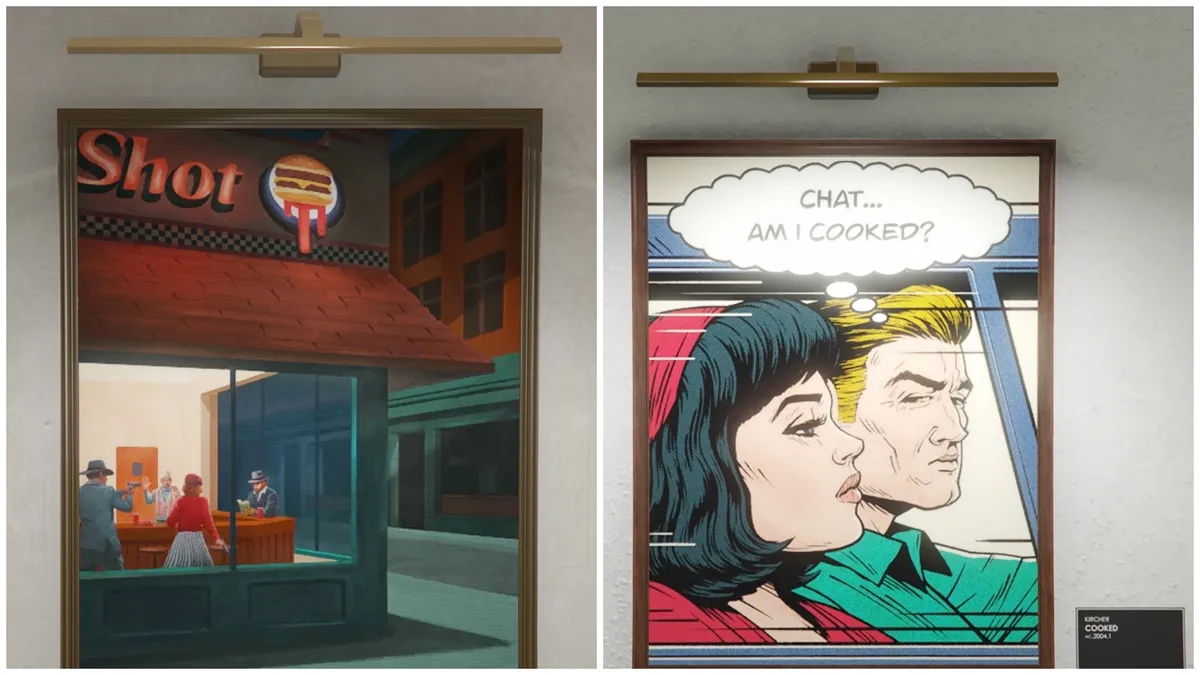 GTA Online Easter Eggs Hidden In Paintings