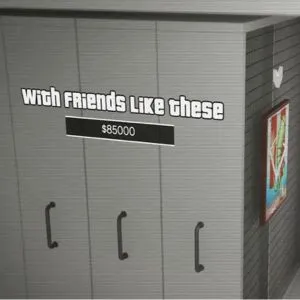 With Friends Like These Painting in GTA Online The Kortz Center Heist