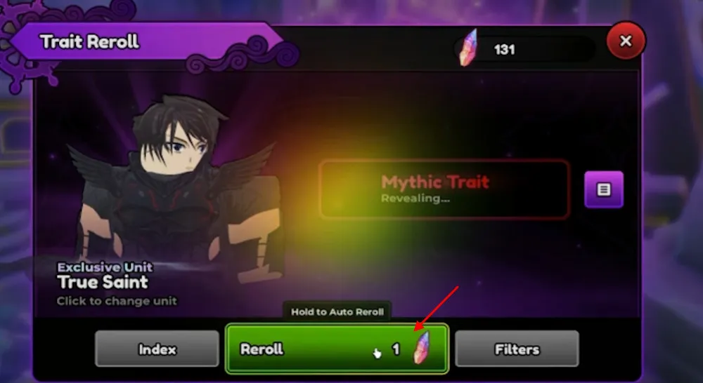 Trait Reroll in Anime Expeditions