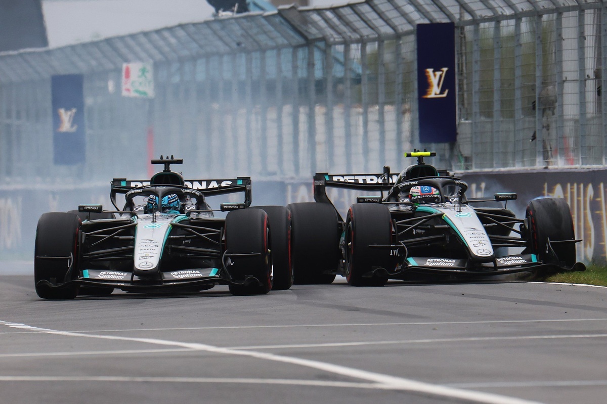 Mercedes presenta sus “Reglas Papaya” para Antonelli y Russell.