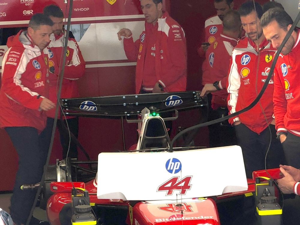 Ailerón Macarena de la Ferrari SF‑26