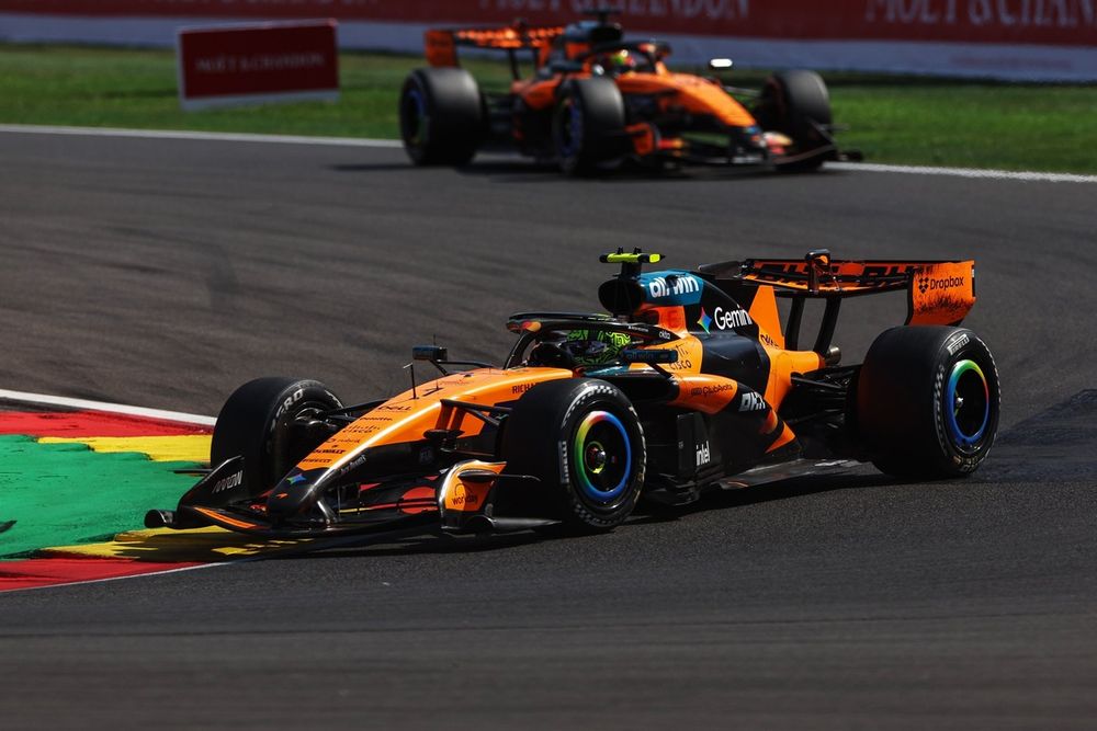 Lando Norris et Oscar Piastri (McLaren)