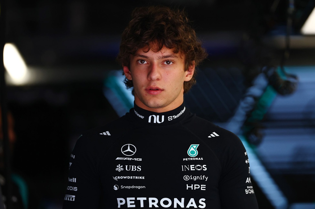 Antonelli sancionado también en la parrilla del GP de Hungría