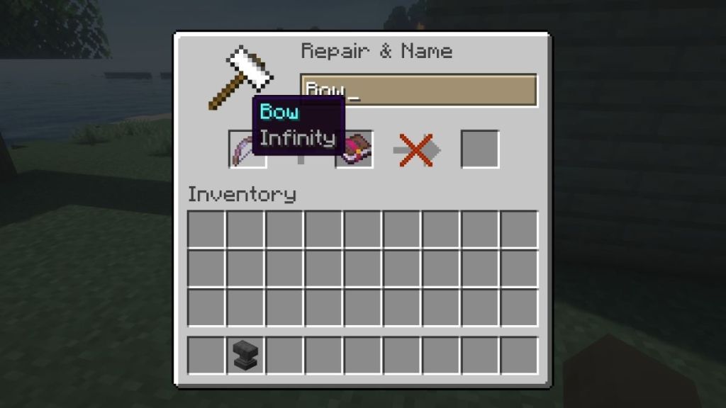 Comparativa de Mending e Infinity en arcos