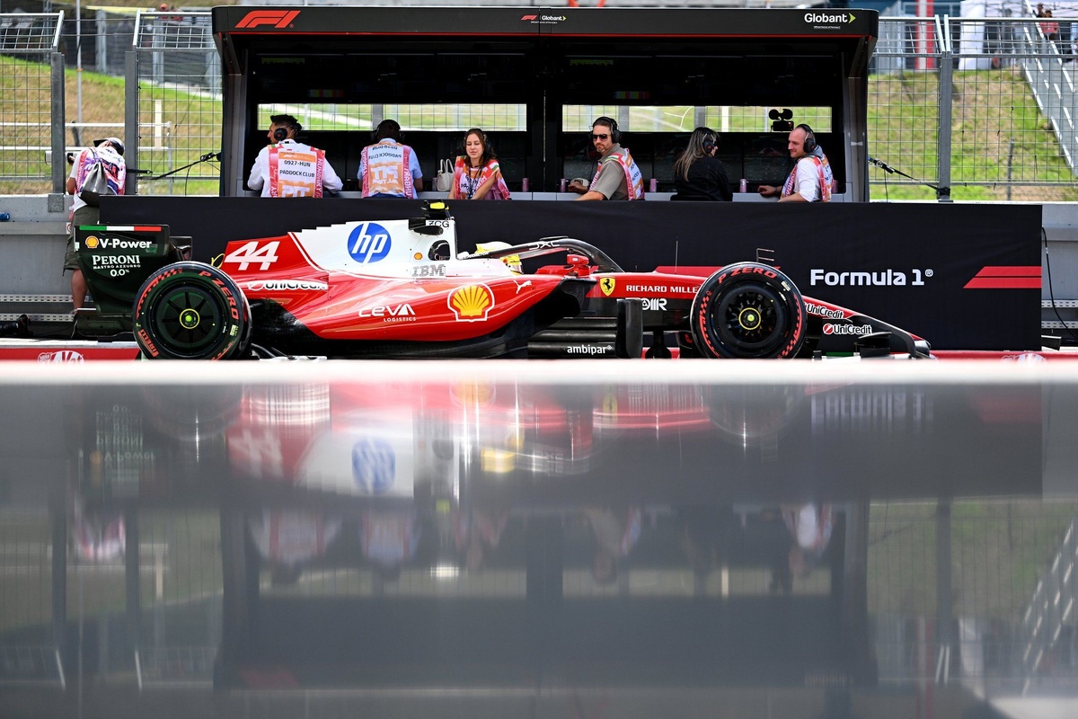 Hamilton no entiende por qué Ferrari lo detuvo al final de la carrera de F1