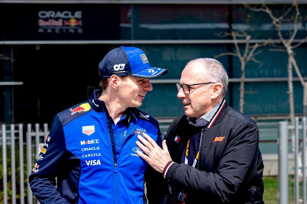 Max Verstappen y Stefano Domenicali han discutido en privado sobre la nueva regulación