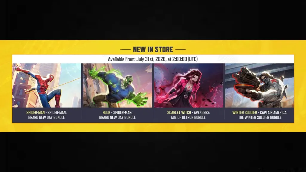 nuevas skins de Marvel Rivals