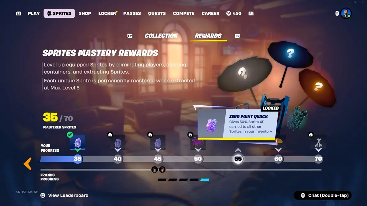 Sprite Quack Zero Point Fortnite
