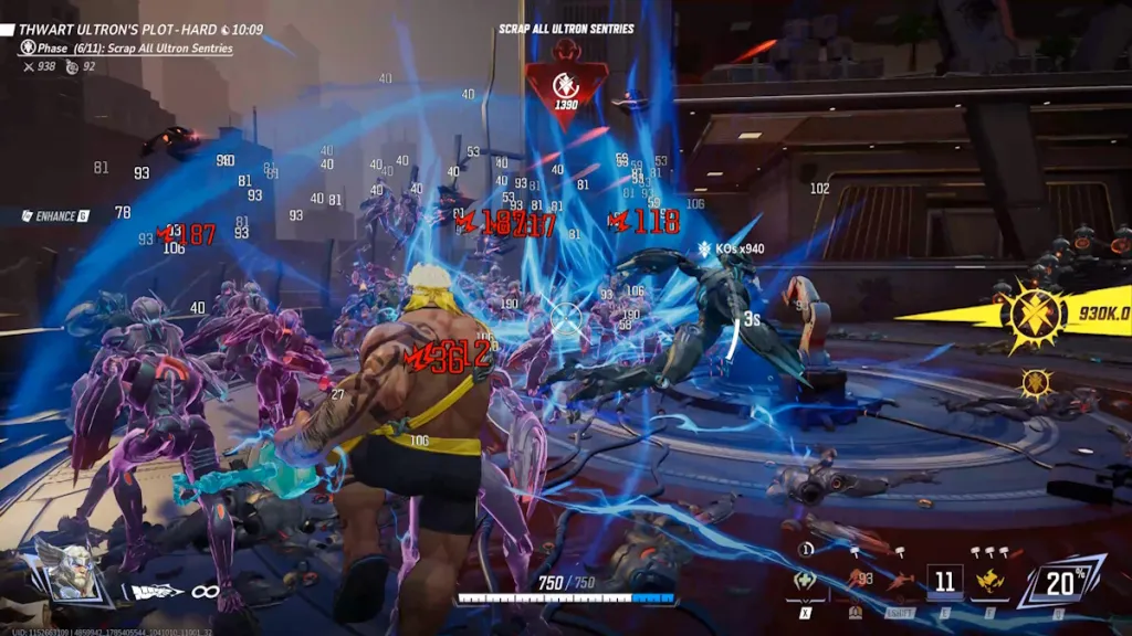 Thor in Marvel Rivals Avengers of Ultron mode