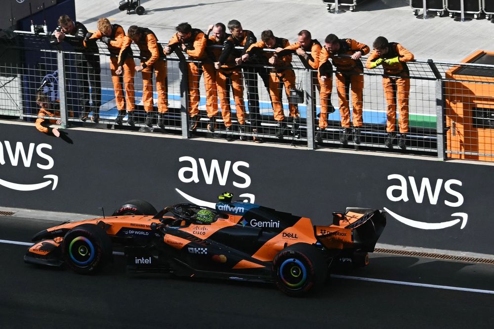 McLaren no se detendrá solo con una victoria.