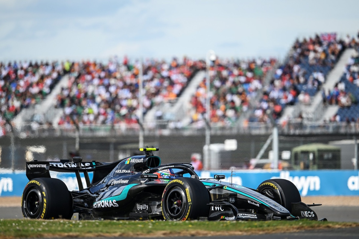 Kimi Antonelli (Mercedes) en el GP de Gran Bretaña 2026.