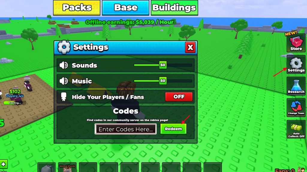 redeem Mini Cup codes