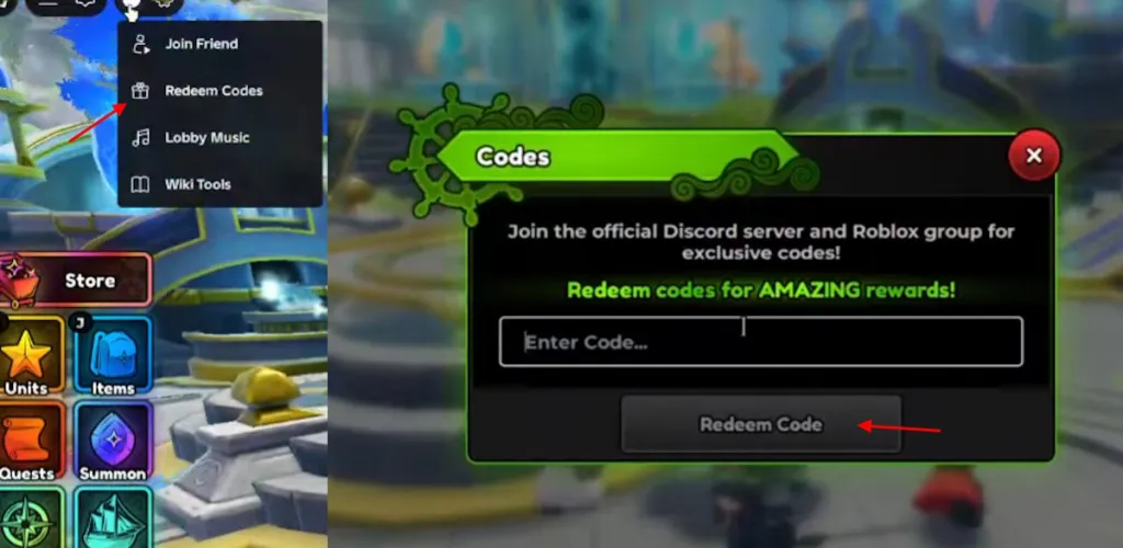 Canjear códigos Anime Expeditions