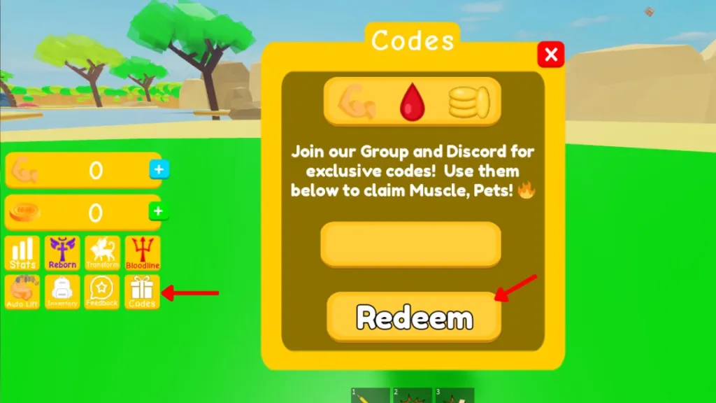Redeem No Limit Lifting Simulator 2 codes