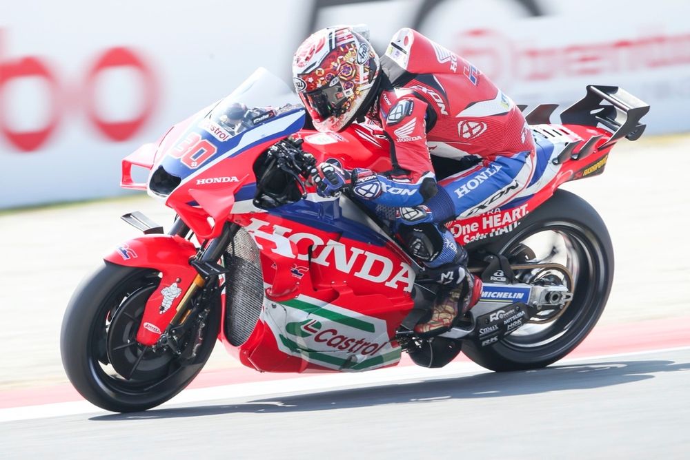 Takaaki Nakagami, siempre activo para Honda