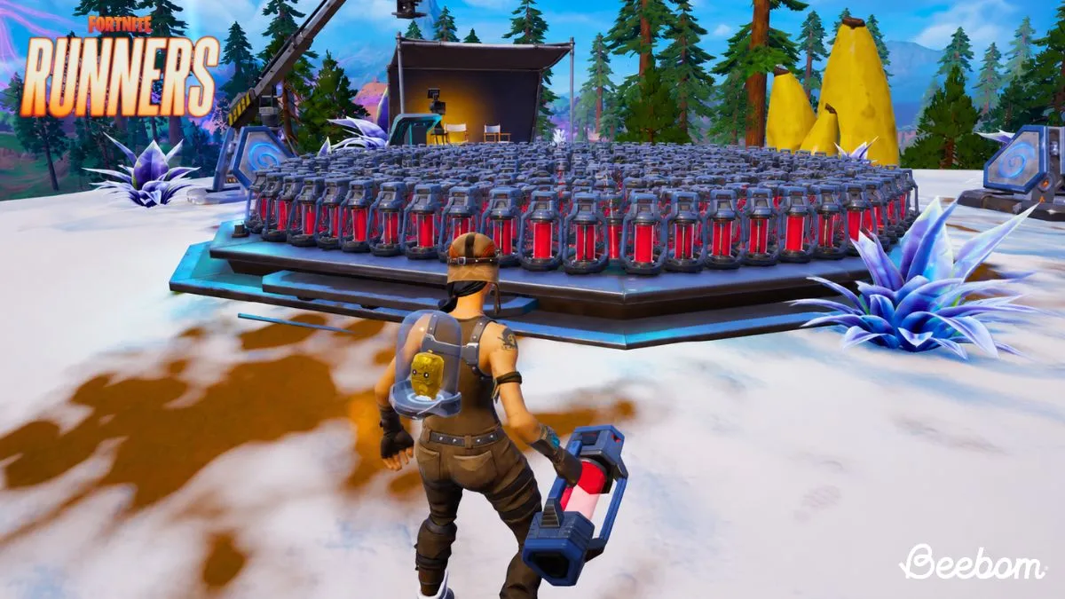 Extractores portátiles en Fortnite