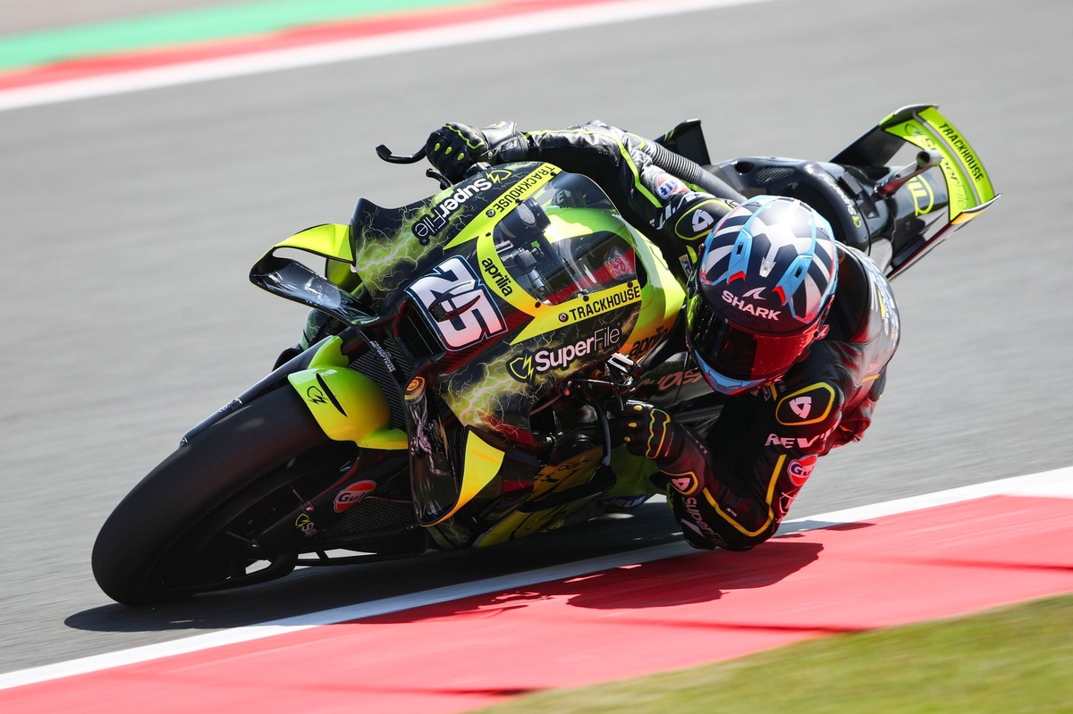 Raúl Fernández en el Sachsenring