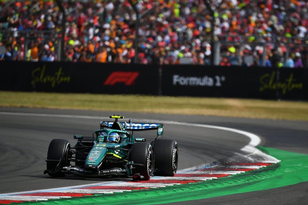 Fernando Alonso en el GP de Gran Bretaña
