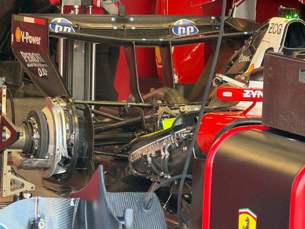 La Ferrari podría disponer d'una versió més avançada del aileron Macarena.