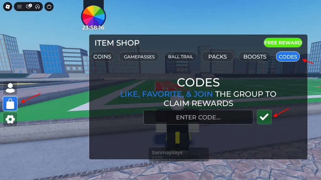 redeem Flag Football codes