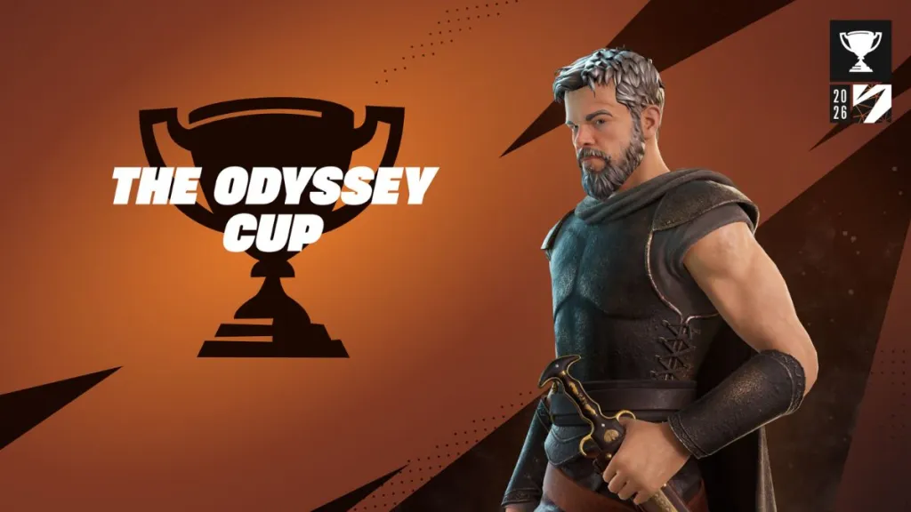 The Odyssey Cup en Fortnite con la skin Odiseo
