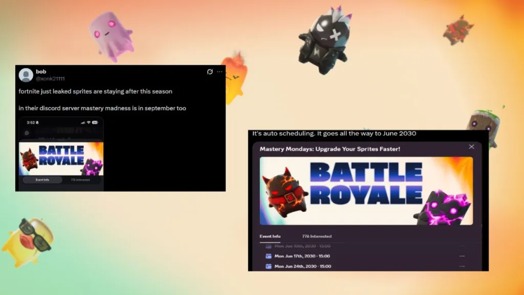 Sprites Being Vaulted In Fortnite