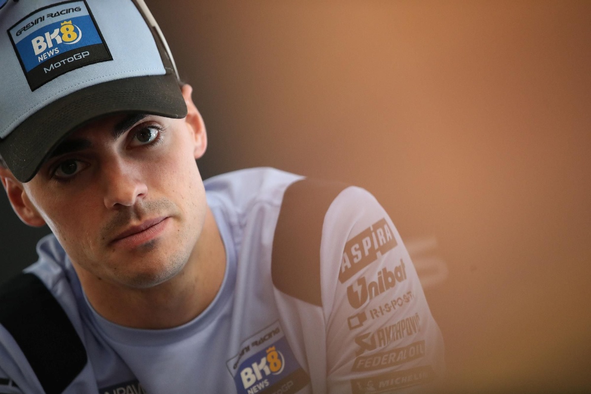 Gresini solo alineará una moto en el GP de Alemania.