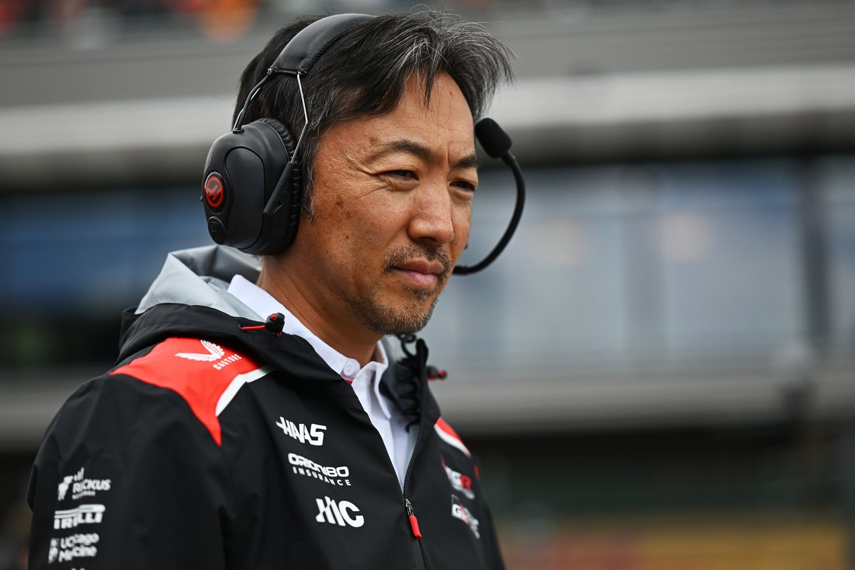 Ayao Komatsu, director de Haas.