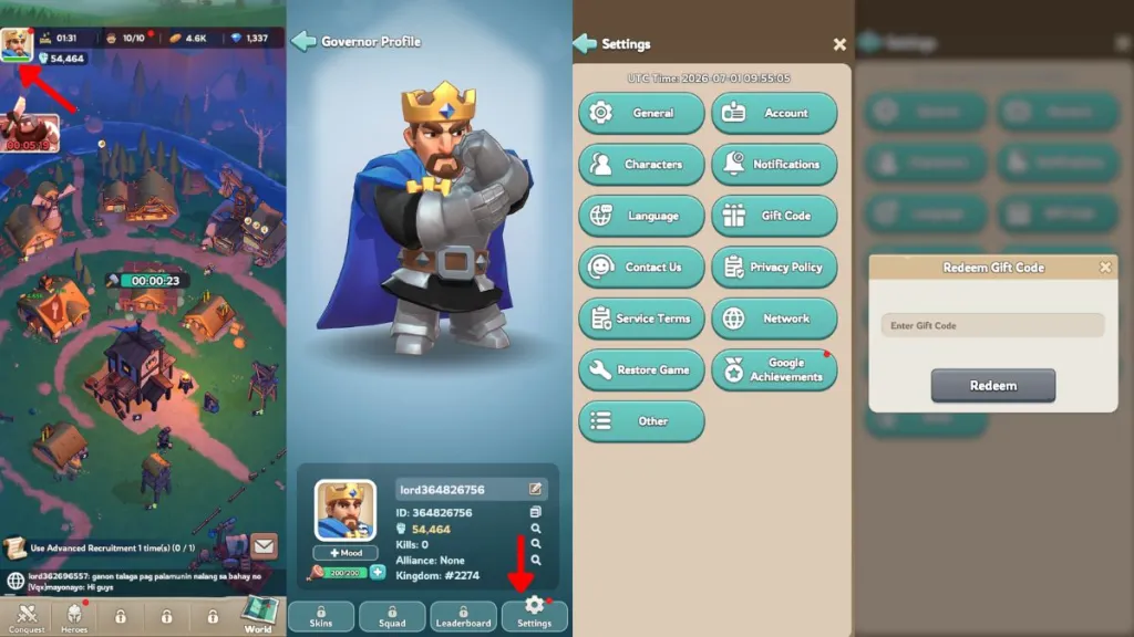 Redimirse Kingshot