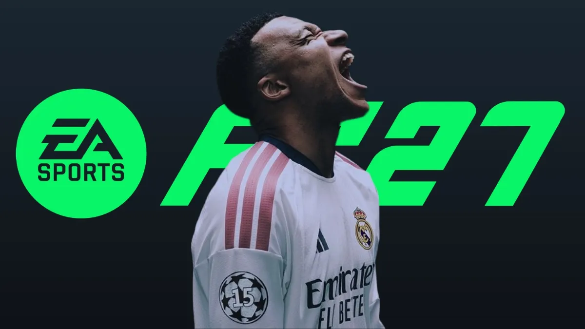 Portada de EA FC 27 con Kylian Mbappé