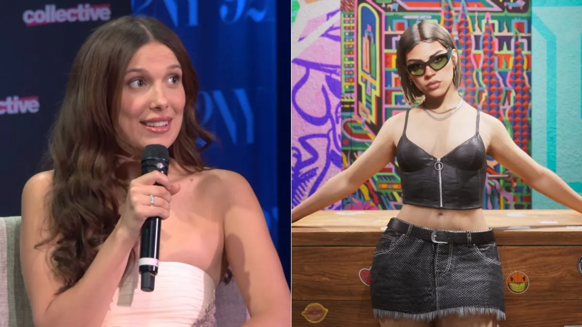 Millie Bobby Brown en la escena original
