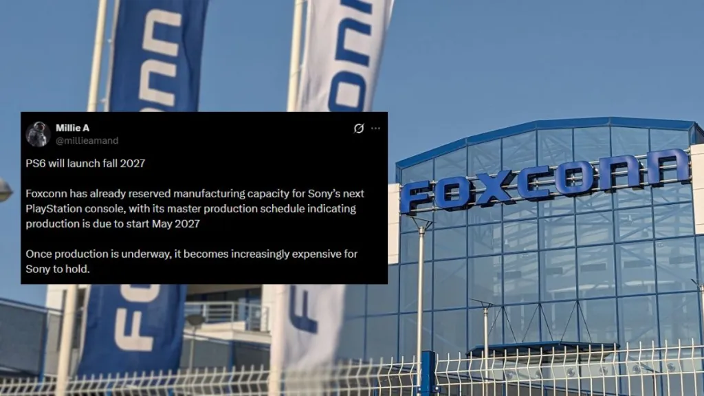 Foxconn Factory and PS6 Production Timeline Comment