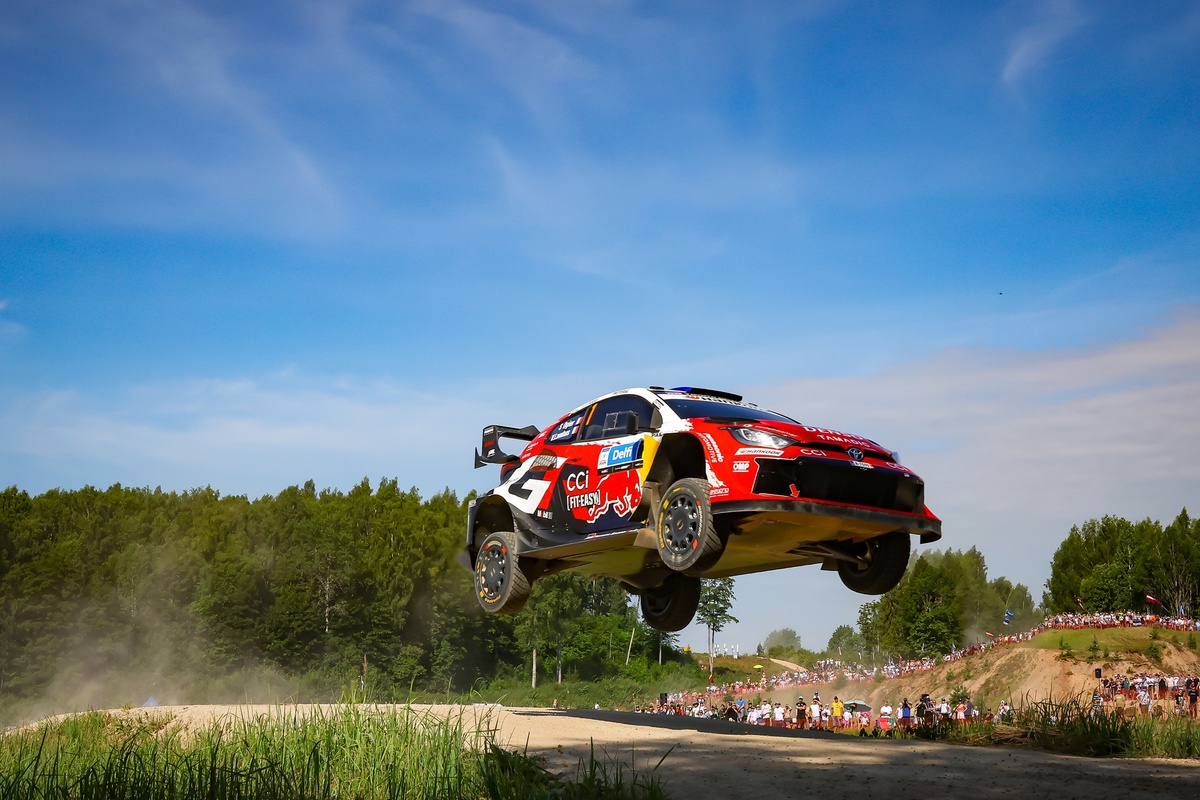 Sebastien Ogier y Vincent Landais en Rally Estonia
