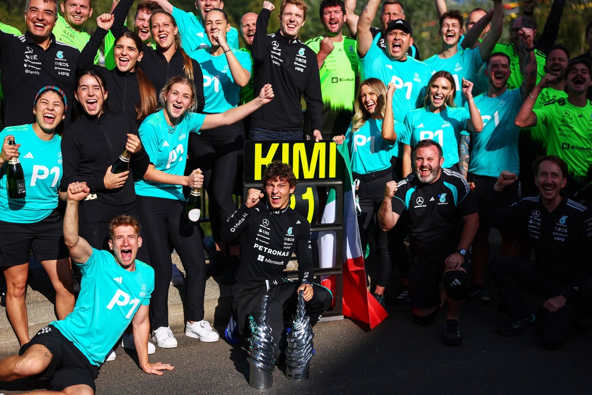 Kimi Antonelli, líder del campeonato.